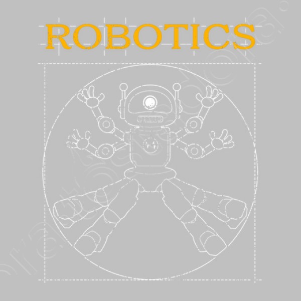 Robotics Robu00f3tica Robot Inteligencia Artificial IA Tecnologu00eda Hombre De Vitruvio Friki