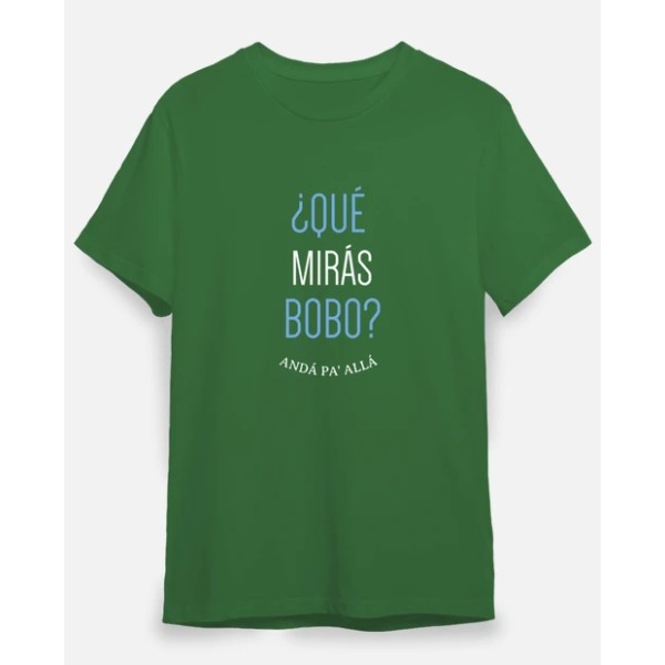 Que miras bobo