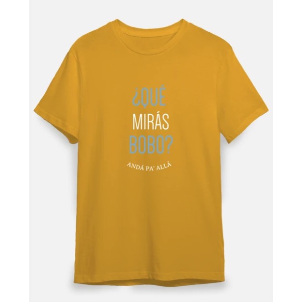 Que miras bobo
