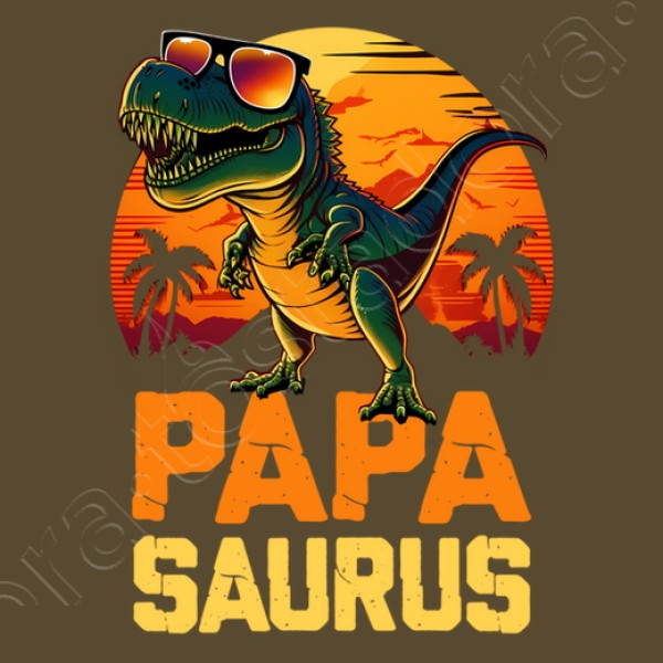 Papa Saurus Du00eda Del Padre Regalo Papu00e1 Papasaurio