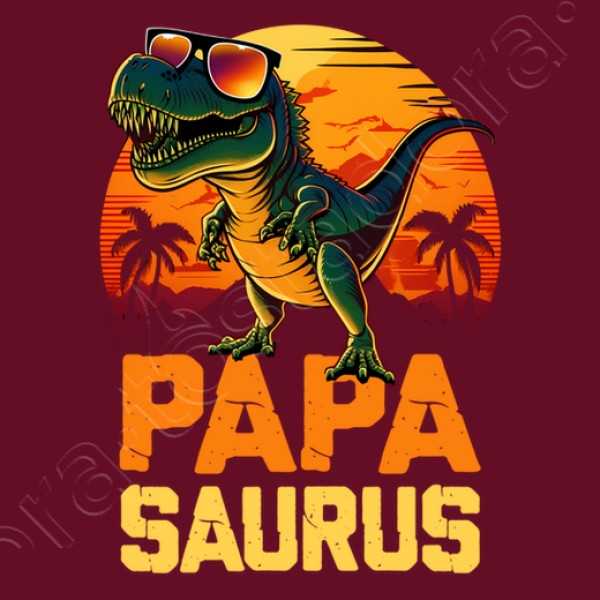 Papa Saurus Du00eda Del Padre Regalo Papu00e1 Papasaurio