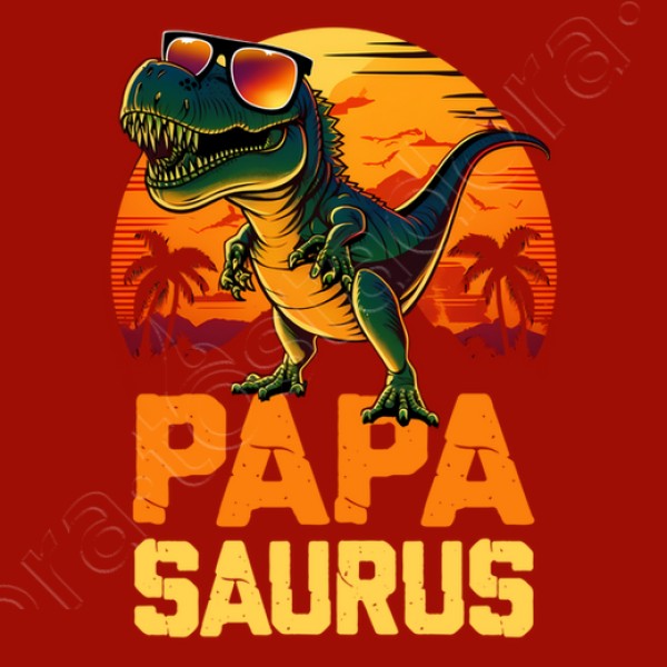 Papa Saurus Du00eda Del Padre Regalo Papu00e1 Papasaurio