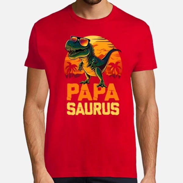 Papa Saurus Du00eda Del Padre Regalo Papu00e1 Papasaurio
