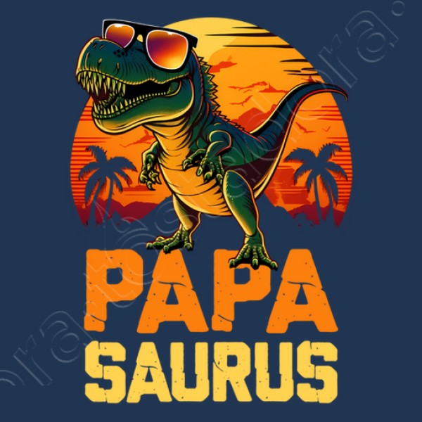 Papa Saurus Du00eda Del Padre Regalo Papu00e1 Papasaurio