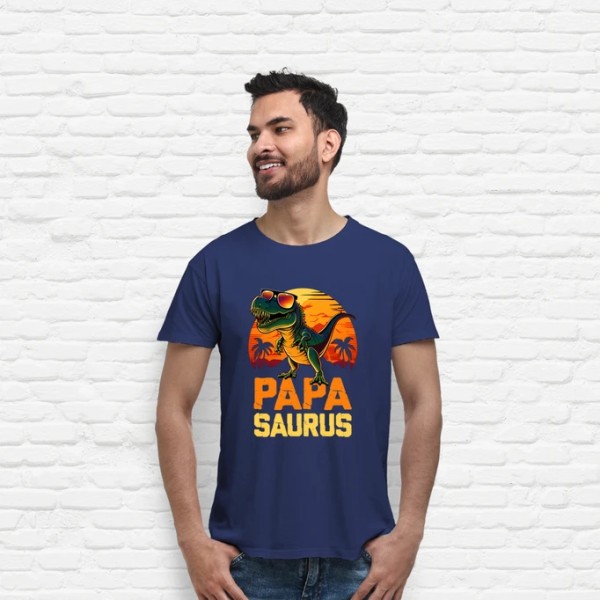 Papa Saurus Du00eda Del Padre Regalo Papu00e1 Papasaurio