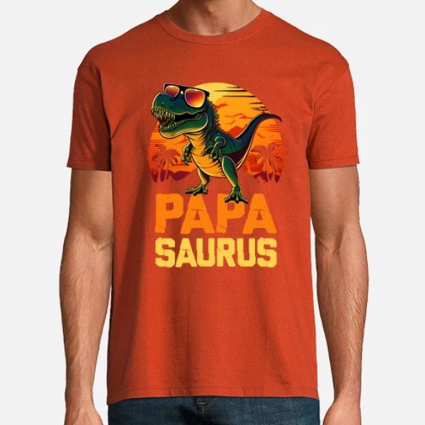 Papa Saurus Du00eda Del Padre Regalo Papu00e1 Papasaurio
