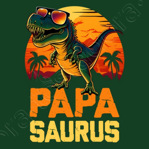 Papa Saurus Du00eda Del Padre Regalo Papu00e1 Papasaurio