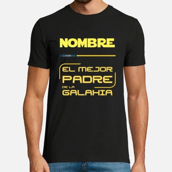 El mejor padre de la galaxia - nombre p regalos dia del padre infantil