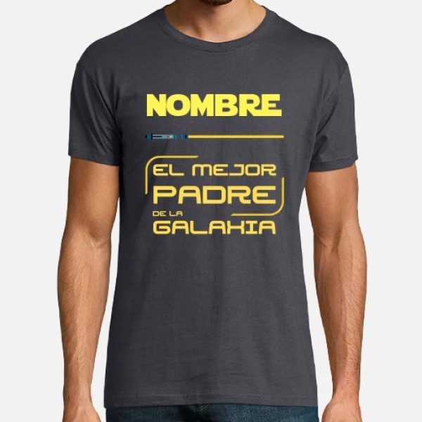 El mejor padre de la galaxia - nombre p regalos dia del padre infantil