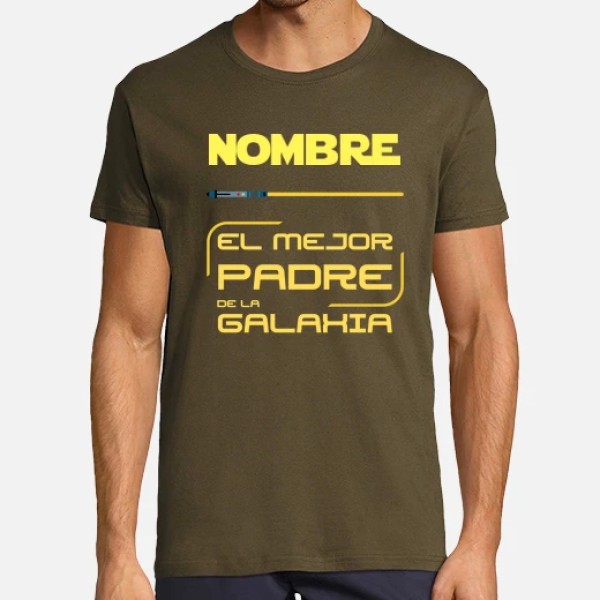 El mejor padre de la galaxia - nombre p regalos dia del padre infantil
