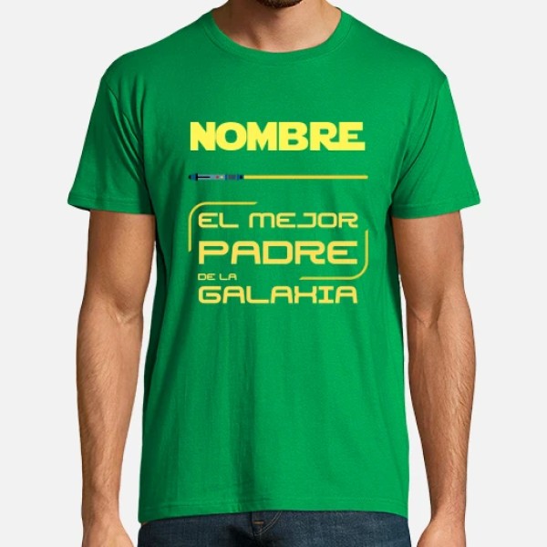 El mejor padre de la galaxia - nombre p regalos dia del padre infantil