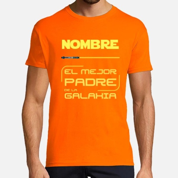 El mejor padre de la galaxia - nombre p regalos dia del padre infantil