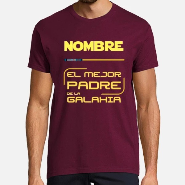 El mejor padre de la galaxia - nombre p regalos dia del padre infantil