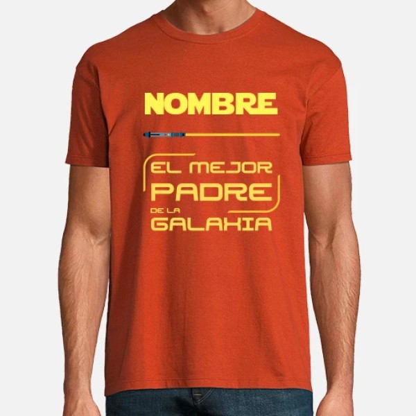 El mejor padre de la galaxia - nombre p regalos dia del padre infantil