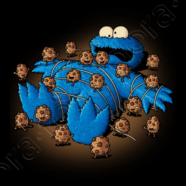 Camiseta divertida Gulliver monster