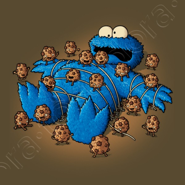 Camiseta divertida Gulliver monster