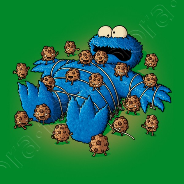 Camiseta divertida Gulliver monster