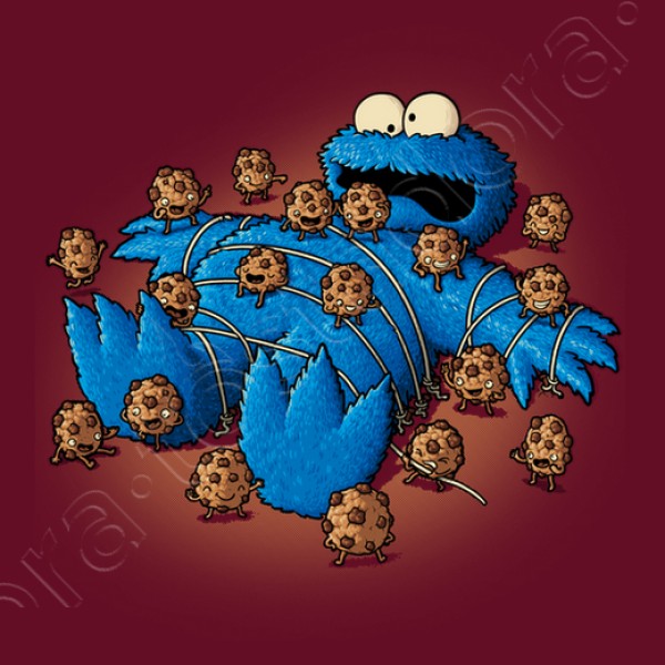 Camiseta divertida Gulliver monster