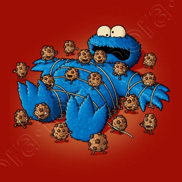 Camiseta divertida Gulliver monster