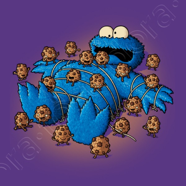 Camiseta divertida Gulliver monster