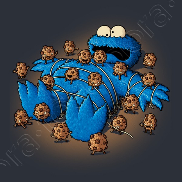 Camiseta divertida Gulliver monster