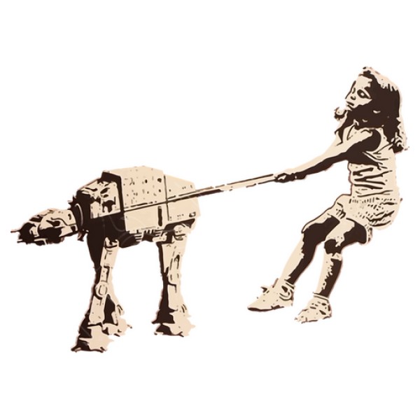 Banksy star wars