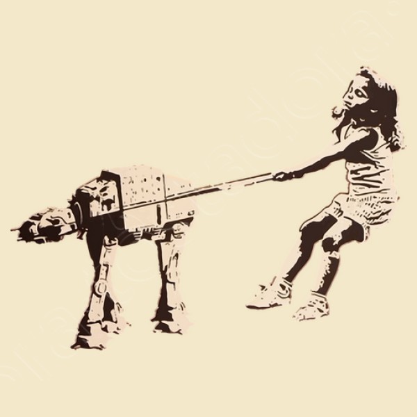 Banksy star wars