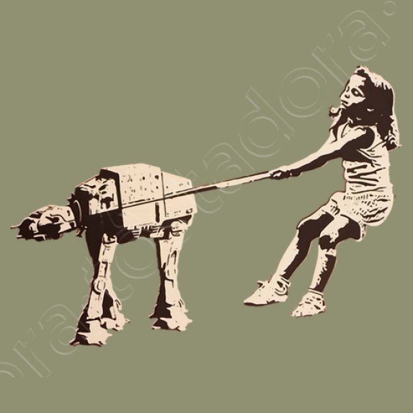 Banksy star wars