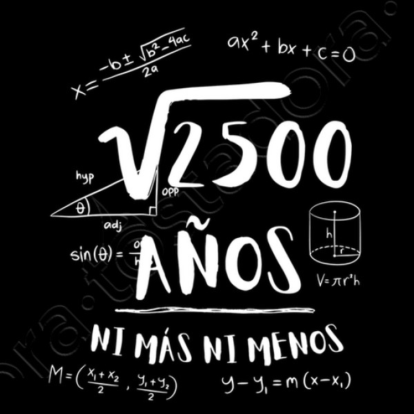 50 au00f1os ni mu00e1s ni menos