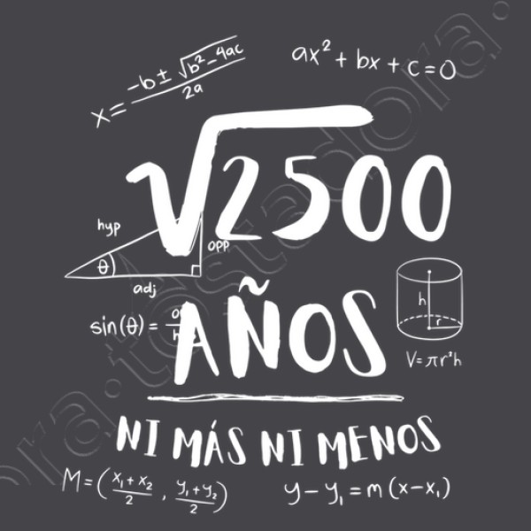50 au00f1os ni mu00e1s ni menos