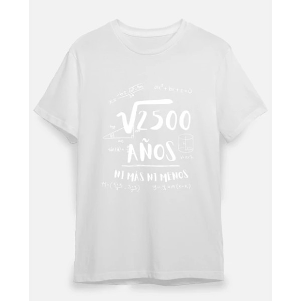 50 au00f1os ni mu00e1s ni menos
