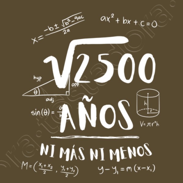 50 au00f1os ni mu00e1s ni menos