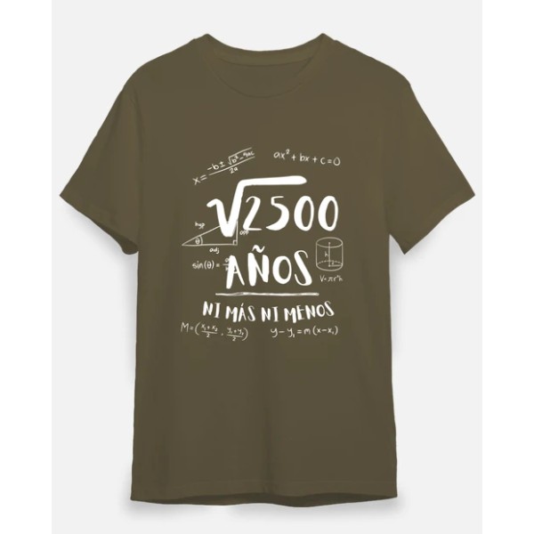 50 au00f1os ni mu00e1s ni menos