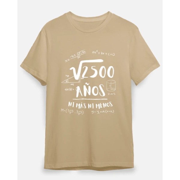 50 au00f1os ni mu00e1s ni menos
