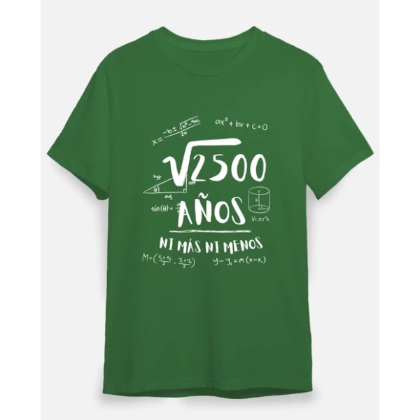 50 au00f1os ni mu00e1s ni menos