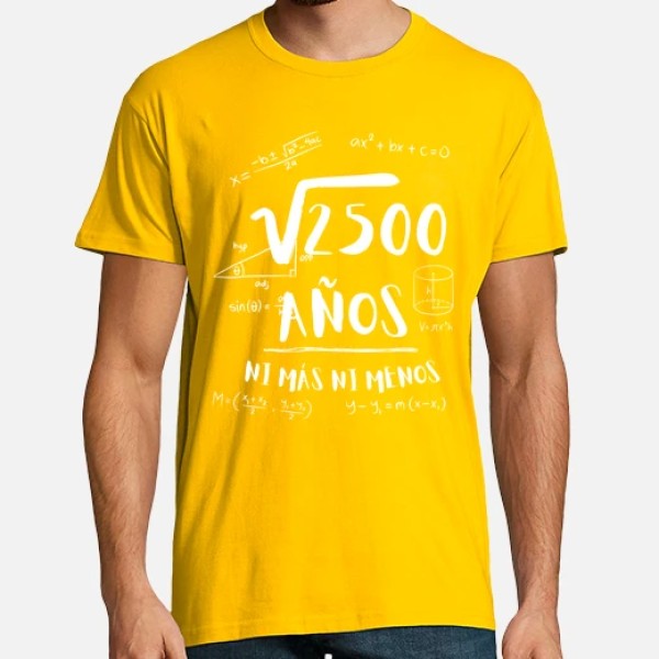 50 au00f1os ni mu00e1s ni menos