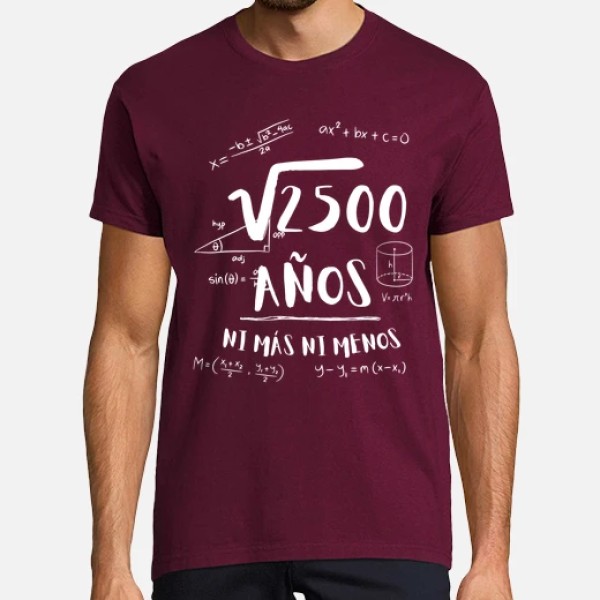 50 au00f1os ni mu00e1s ni menos