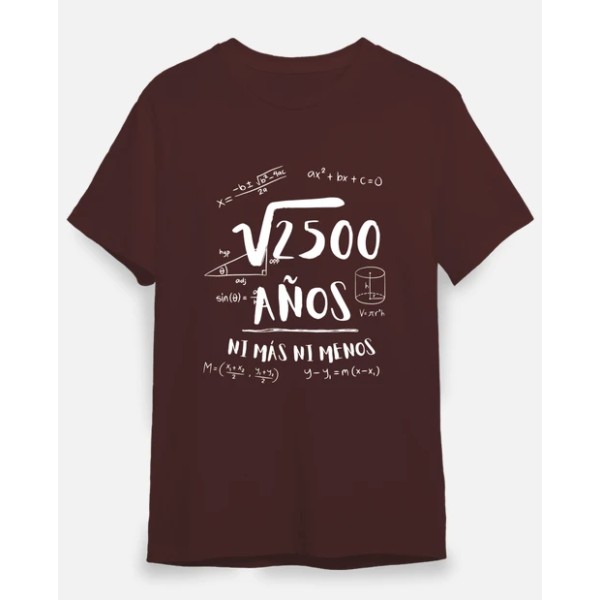 50 au00f1os ni mu00e1s ni menos