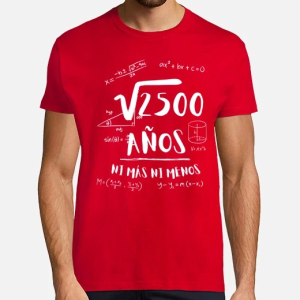50 au00f1os ni mu00e1s ni menos