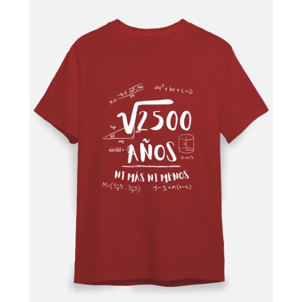 50 au00f1os ni mu00e1s ni menos