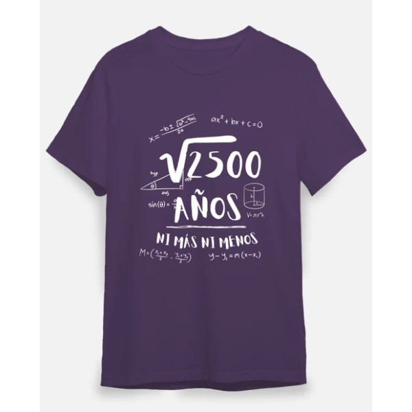 50 au00f1os ni mu00e1s ni menos