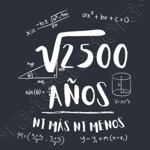50 au00f1os ni mu00e1s ni menos