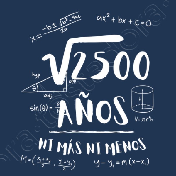 50 au00f1os ni mu00e1s ni menos