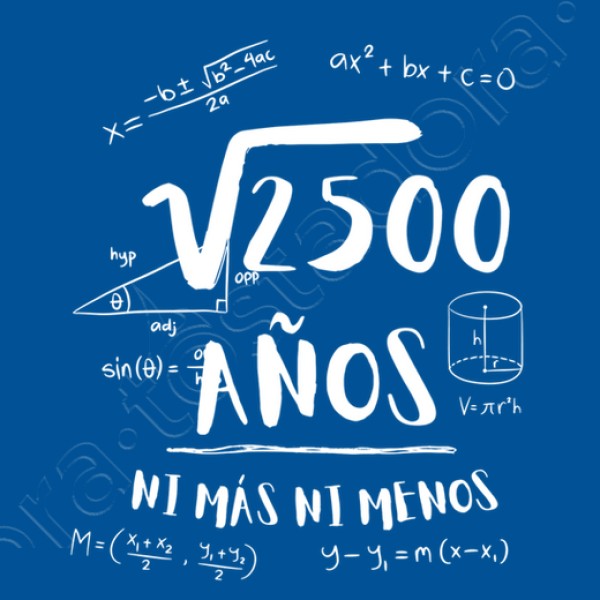 50 au00f1os ni mu00e1s ni menos