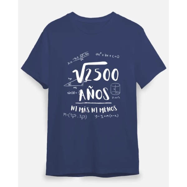 50 au00f1os ni mu00e1s ni menos