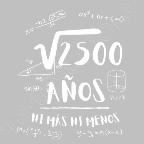 50 au00f1os ni mu00e1s ni menos