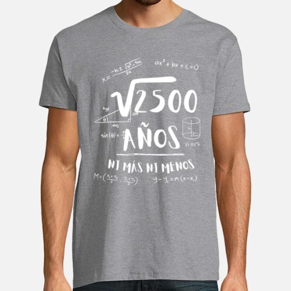 50 au00f1os ni mu00e1s ni menos