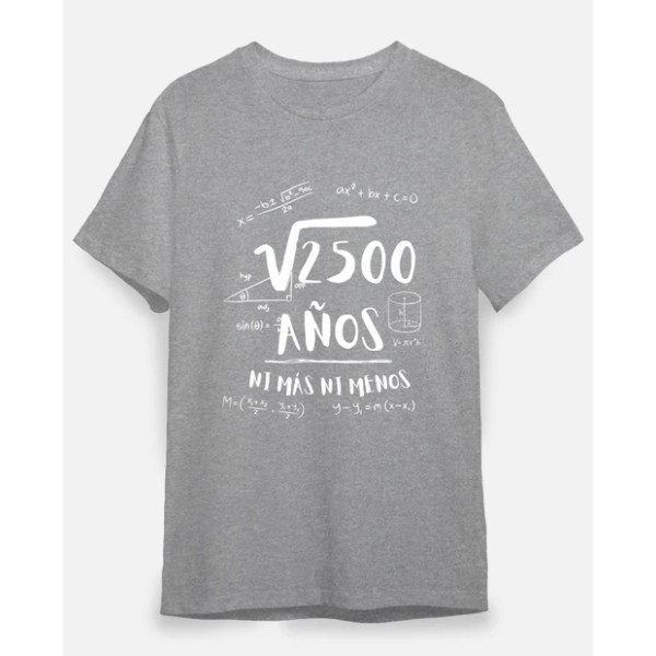 50 au00f1os ni mu00e1s ni menos