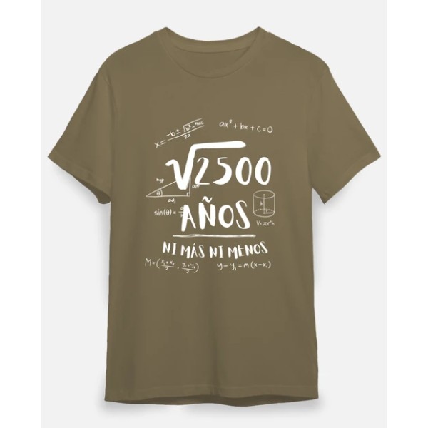 50 au00f1os ni mu00e1s ni menos