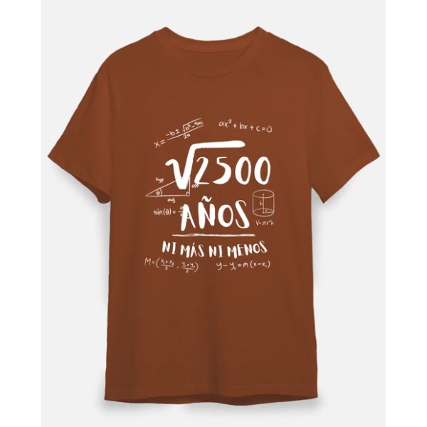 50 au00f1os ni mu00e1s ni menos